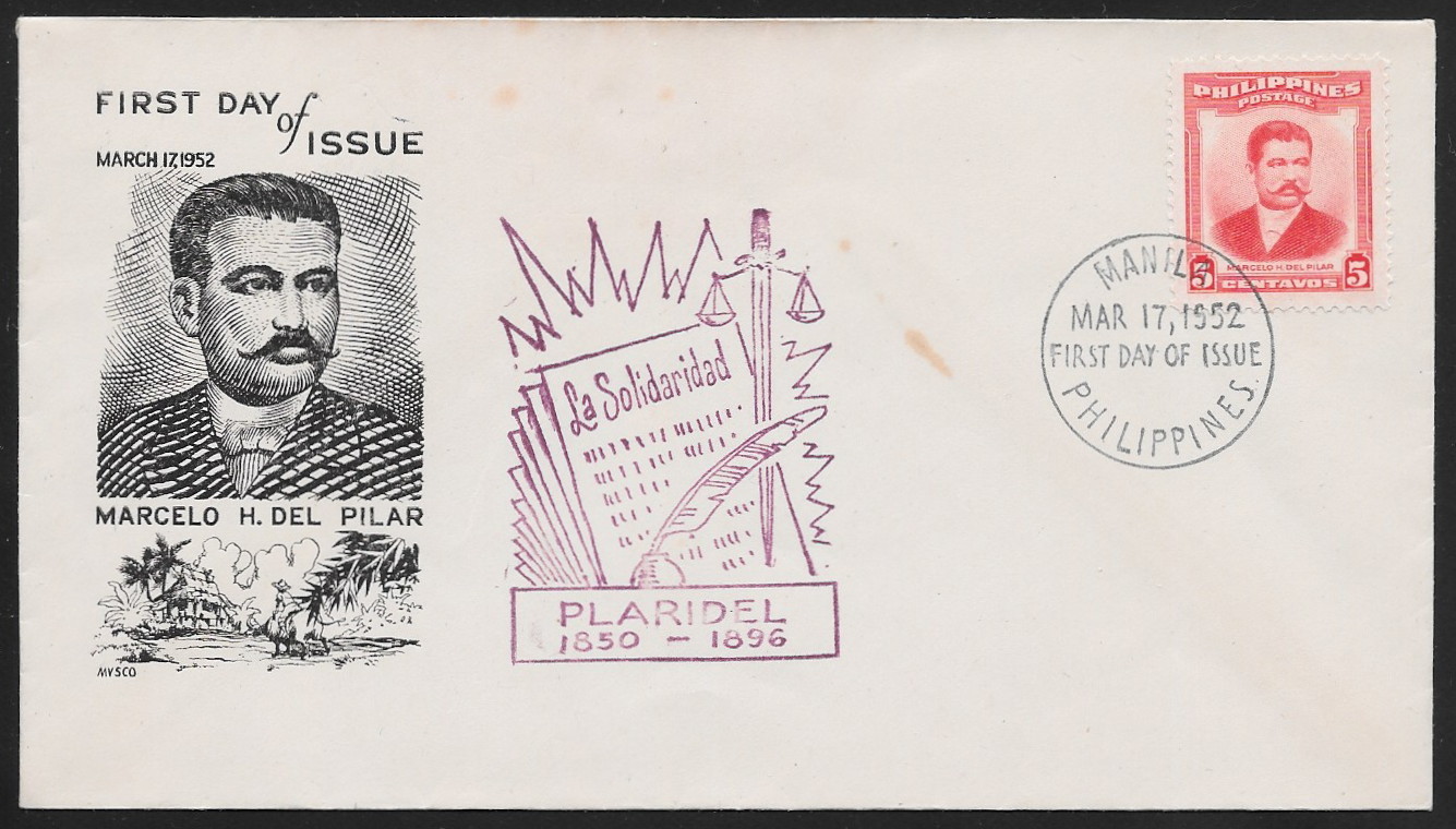 Philippines 1952 First Day Cover 